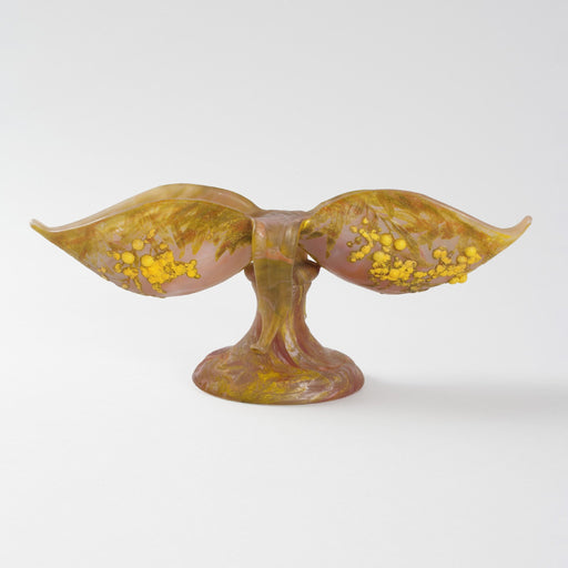 Macklowe Gallery Daum Nancy "Mimosa" Cameo Glass Vase