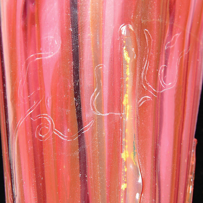 Émile Gallé Glass Marquetry "Crocus" Vase