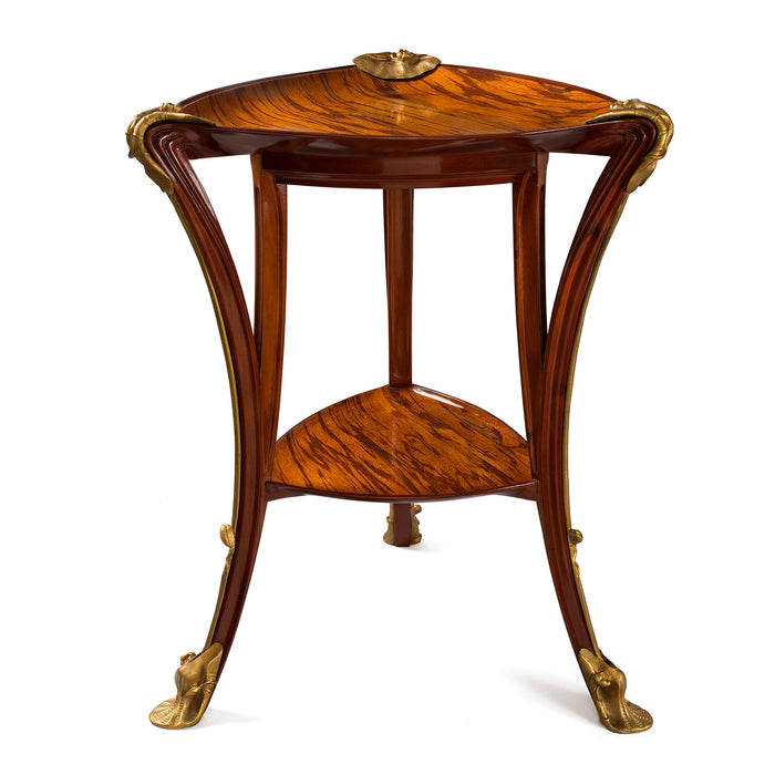 Louis Majorelle "Aux Nénuphars" Two-Tier Table
