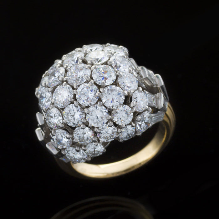 Macklowe Gallery Boucheron Paris Diamond Bombé Ring