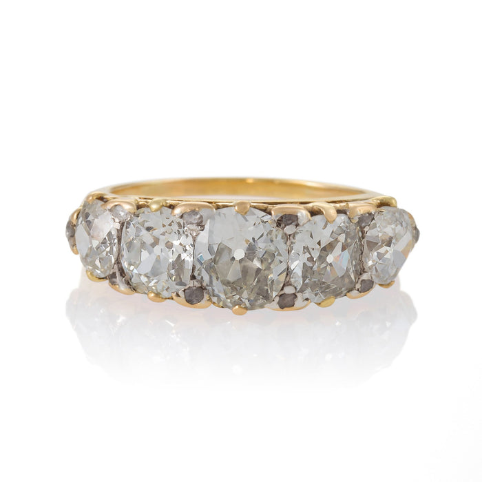 Diamond Five-Stone Engagement Ring 1 ct t w 14K White Gold | Kay