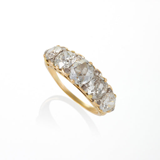 Macklowe Gallery Five-Stone Diamond Ring