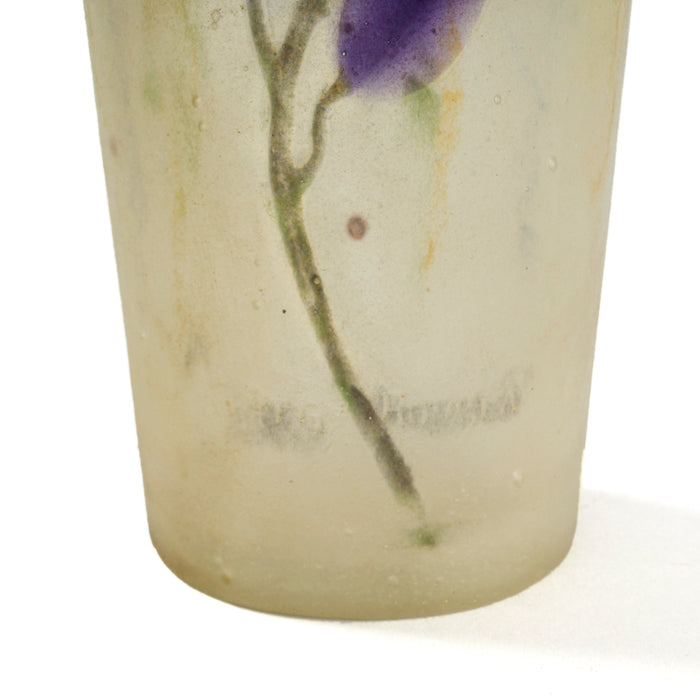 Gabriel Argy-Rousseau "Eucalyptus" Pâte de Verre Glass Vase