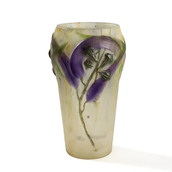 Gabriel Argy-Rousseau "Eucalyptus" Pâte de Verre Glass Vase