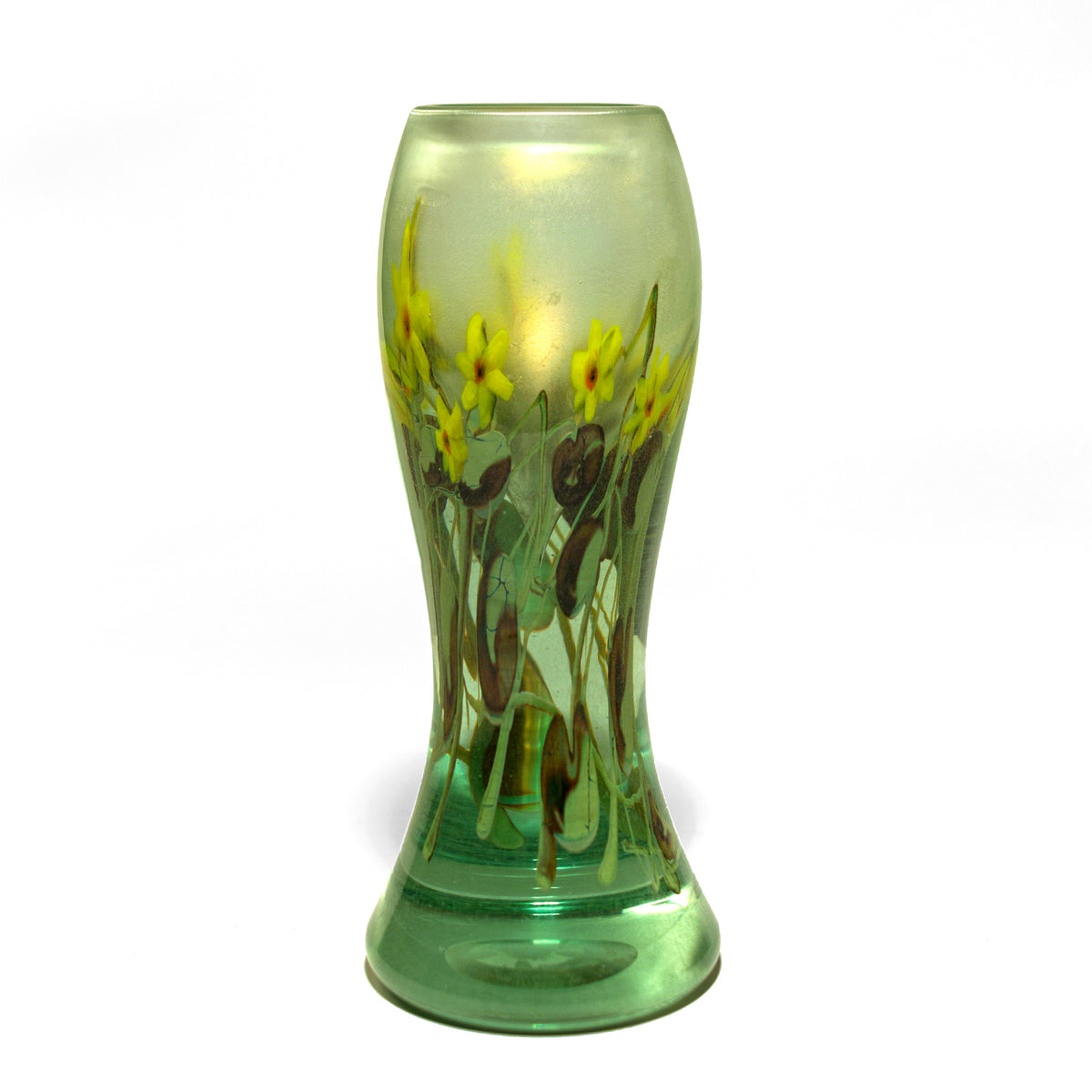 Macklowe Gallery Tiffany Studios New York "Aquamarine" Glass Vase