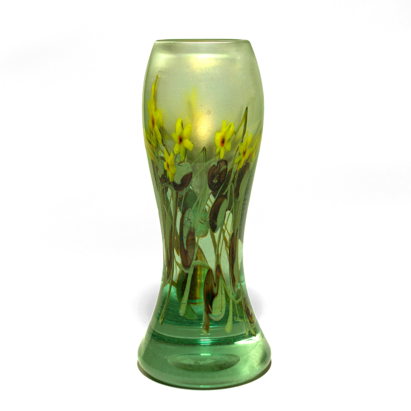 Macklowe Gallery Tiffany Studios New York "Aquamarine" Glass Vase